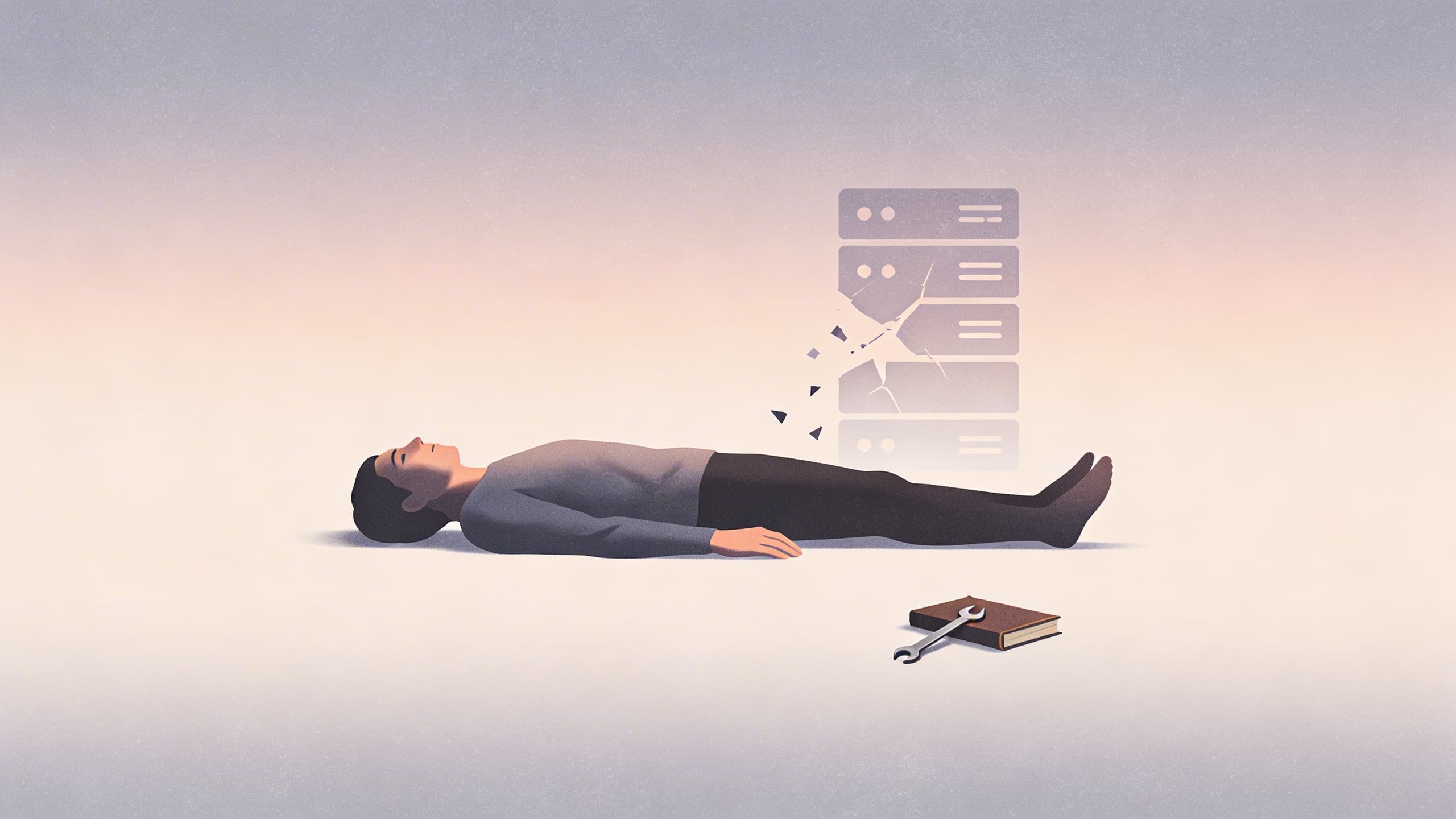 Claude Code가 죽었을 때 나는 코딩을 멈췄다